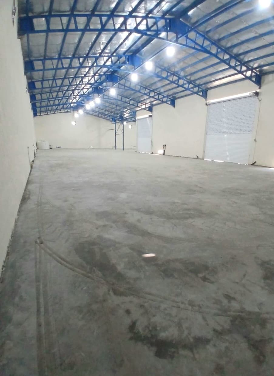 Images of the interior views and facilities of the warehouse complex