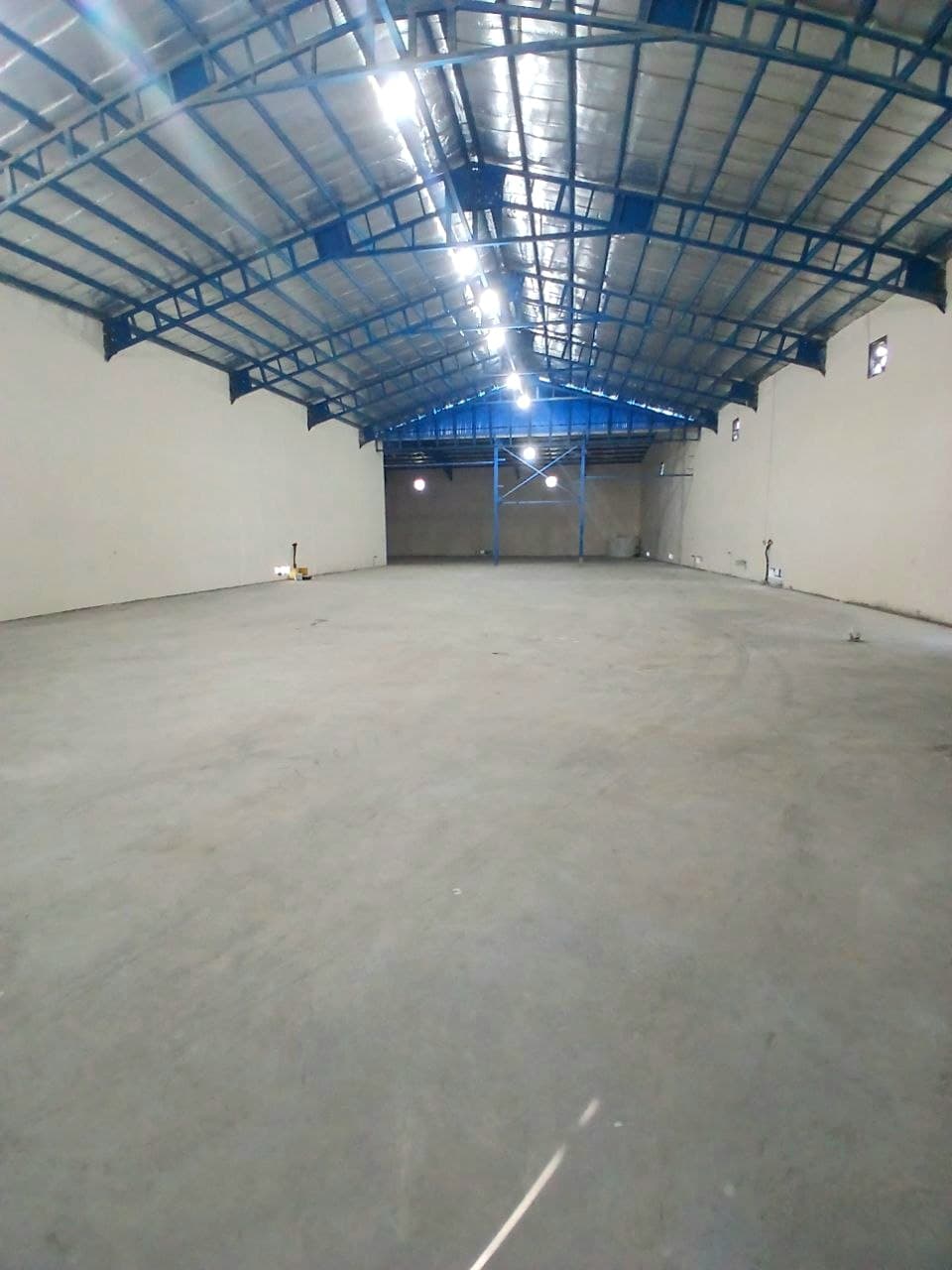 Images of the interior views and facilities of the warehouse complex