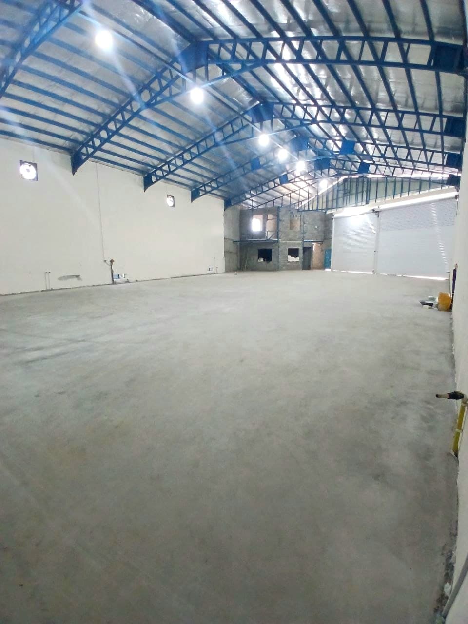 Images of the interior views and facilities of the warehouse complex